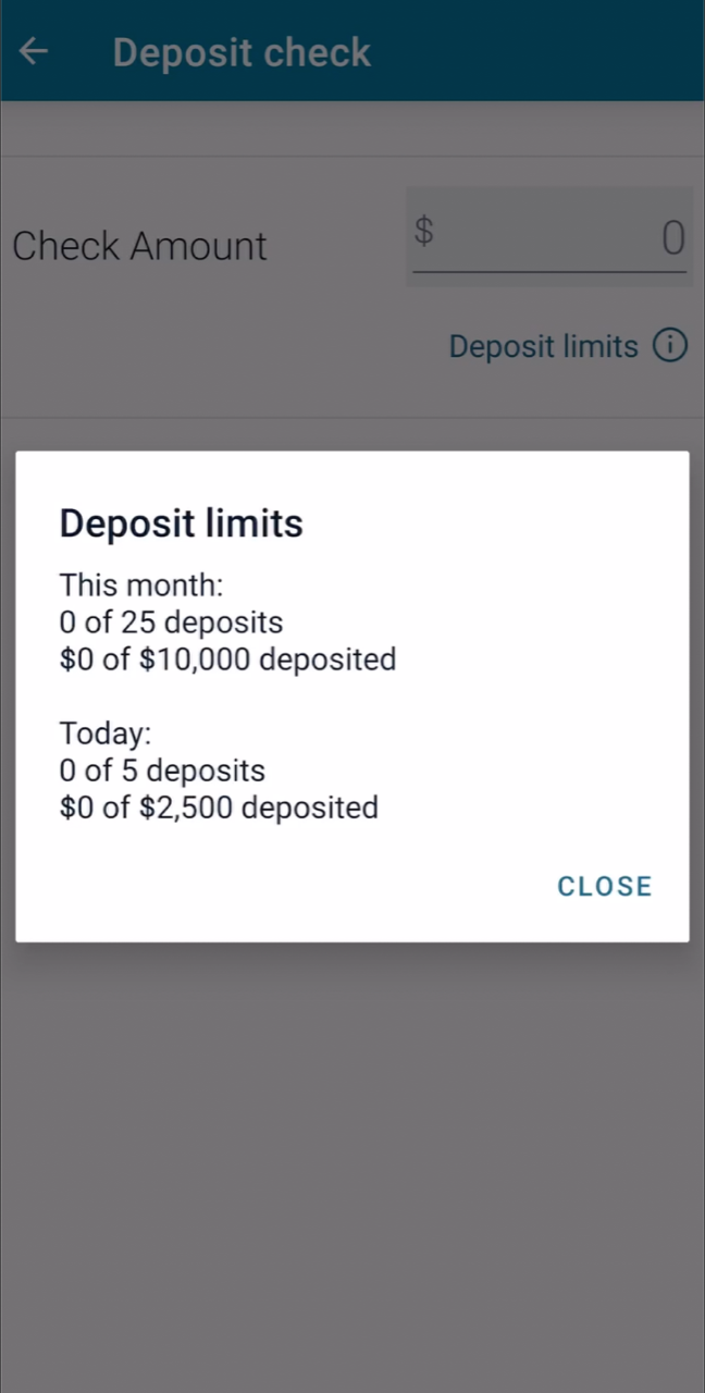 Mobile Deposit: Screenshot 3
